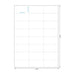 EAN 4260459612858 - MediaRange MRINK149 etiqueta autoadhesiva Permanente Blanco 1200 pieza(s) imagen 3