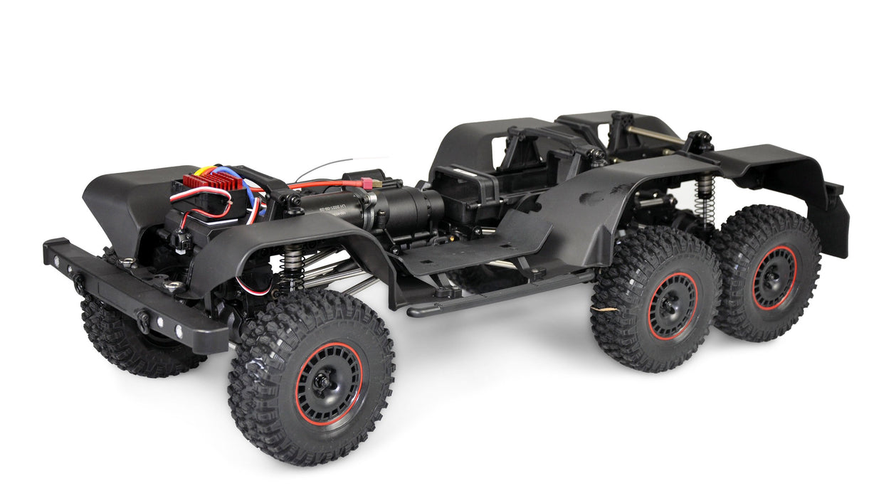 EAN 4260768515680 - Amewi AMXRock RCX103B Scale Crawler 6x6 Pick-Up 1:10ARTR modelo controlado por radio Camión oruga Motor e imagen 5