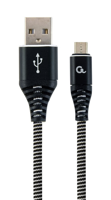 EAN 8716309108201 - Cablexpert CC-USB2B-AMMBM-2M-BW cable USB USB 2.0 USB A Micro-USB B Negro imagen 2