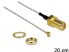 EAN 4043619888115 - DeLOCK 0.2m SMA/MHF cable coaxial 0,2 m MHF II/U.FL-LP(V)-040 Gris imagen 1