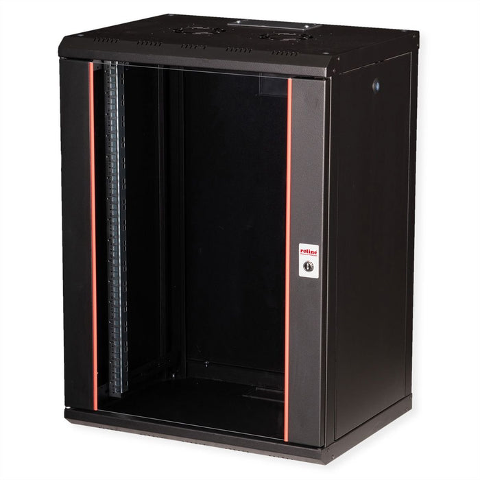 EAN 7630049601796 - ROLINE 26.21.0176 armario rack 16U Bastidor de pared Negro imagen 1