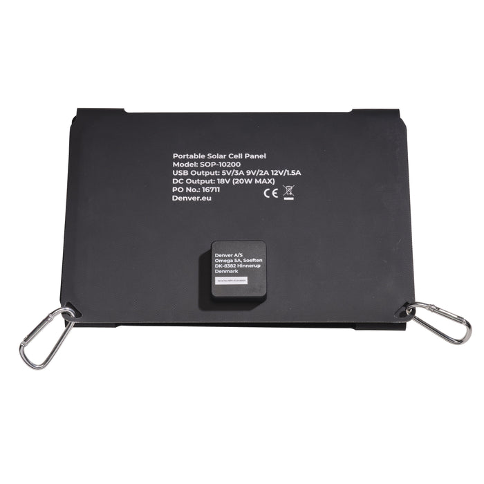 EAN 5706751067235 - Denver SOP-10200 placa solar 20 W Silicio monocristalino imagen 2