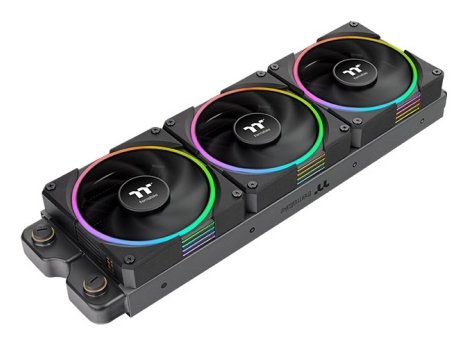 EAN 4711475648746 - Thermaltake TS120 EX Carcasa del ordenador Ventilador 12 cm Negro 3 pieza(s) imagen 2