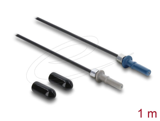 EAN 4043619910311 - DeLOCK 91031 adaptador de fibra óptica 1 pieza(s) Negro, Gris, Azul imagen 1