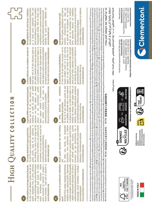 EAN 8005125371082 - Clementoni 37108 puzzle imagen 3
