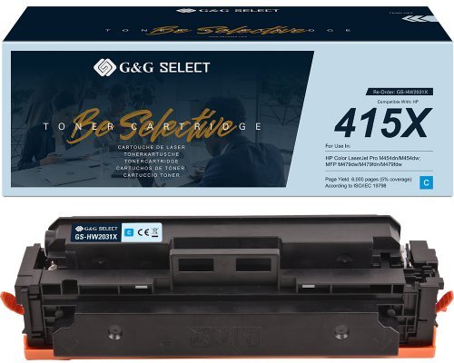 EAN 6942383125267 - G&G GS-HW2031X cartucho de tóner 1 pieza(s) Compatible Cian imagen 3
