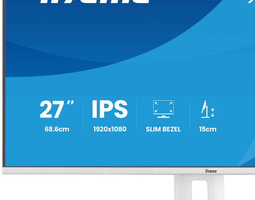 EAN 4948570125869 - iiyama ProLite XB2797HSU-W1 pantalla para PC 68,6 cm (27") 1920 x 1080 Pixeles Full HD LED Blanco imagen 9