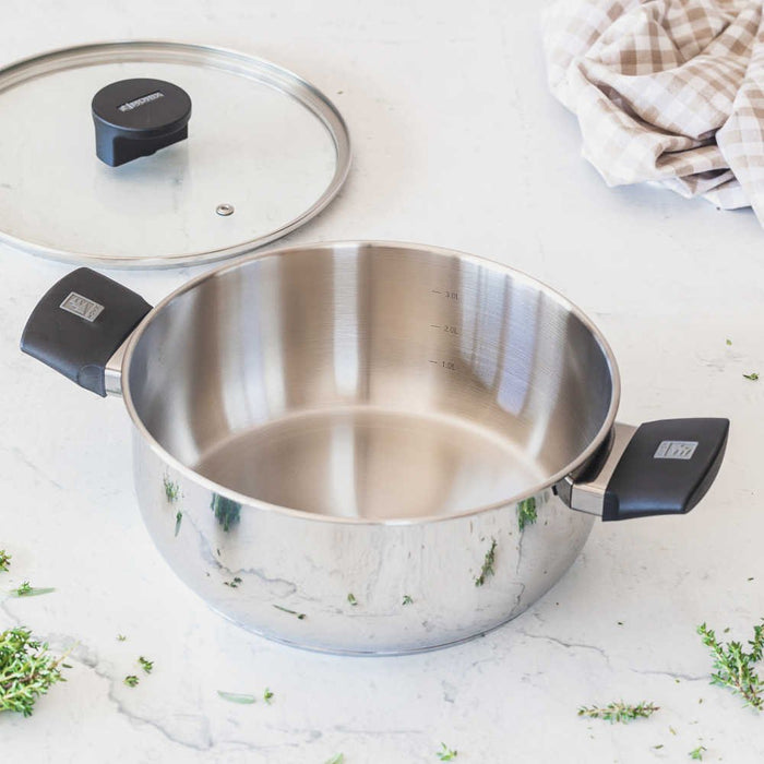 EAN 8435092434433 - Monix M240322 cacerola Alrededor Acero inoxidable imagen 3