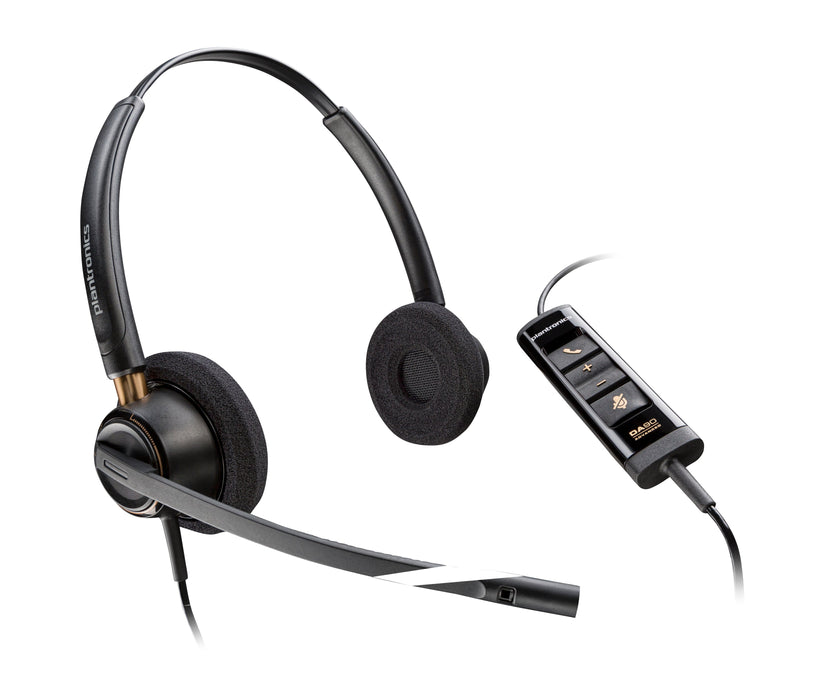 EAN 0197029632890 - HP Poly EncorePro 525 Microsoft Teams Certified Stereo with USB-A Headset Alámbrico Diadema Llamadas/Músi imagen 1