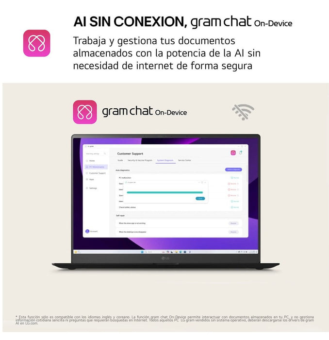EAN 8806096454886 - LG Gram 16Z90TL-G.AU88B ordenador portatil Intel Core Ultra 7 258V Portátil 40,6 cm (16") WQXGA 32 GB LPD imagen 7