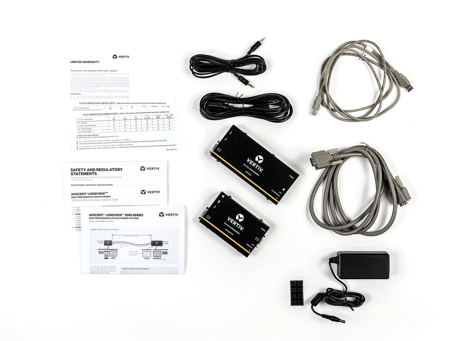 EAN 636430078175 - Vertiv Avocent LV3010P-201 extensor KVM Transmisor y receptor imagen 6