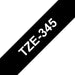 EAN 0012502625865 - Brother TZE-345 cinta para impresora de etiquetas Blanco sobre negro imagen 1