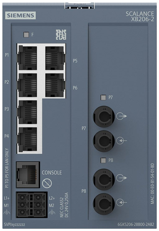 EAN 4047623091585 - Siemens 6GK5206-2BB00-2AB2 switch Gestionado imagen 2