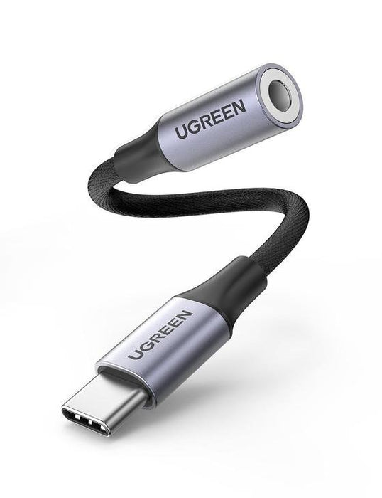EAN 6957303881543 - Ugreen 80154 cable de teléfono móvil Negro, Gris USB C 3,5mm imagen 1