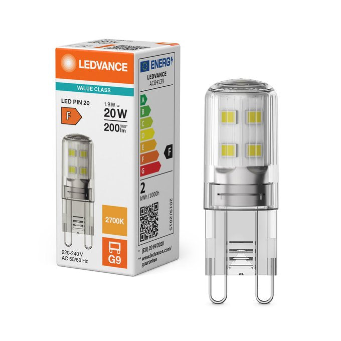 EAN 4099854248870 - Osram 4099854248870 lámpara LED Blanco cálido 2700 K 1,9 W G9 E imagen 5