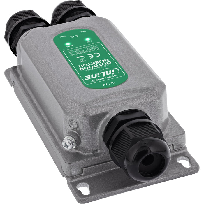 EAN 4043718352371 - InLine 44432F adaptador e inyector de PoE Gigabit Ethernet imagen 2