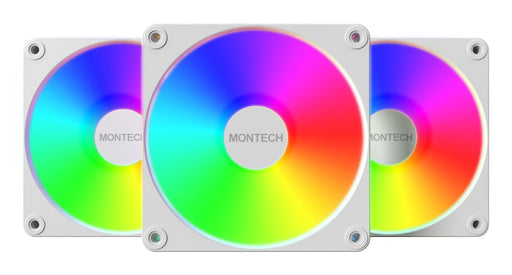 EAN 4710562743388 - Montech GF120 V2 ARGB Carcasa del ordenador Módulo de ventilador 12 cm Blanco 3 pieza(s) imagen 1