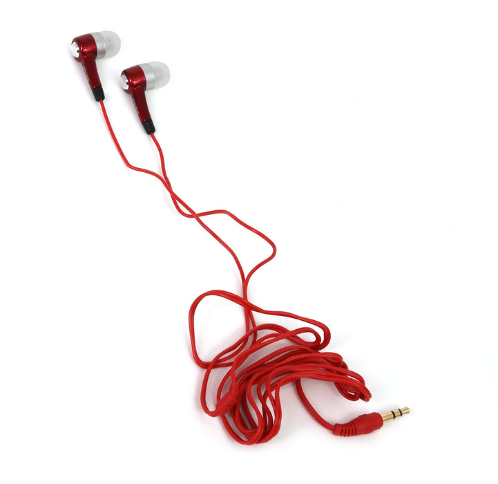 EAN 5907595422802 - Freestyle FH1016R auricular y casco Auriculares Alámbrico Dentro de oído Llamadas/Música Rojo imagen 1