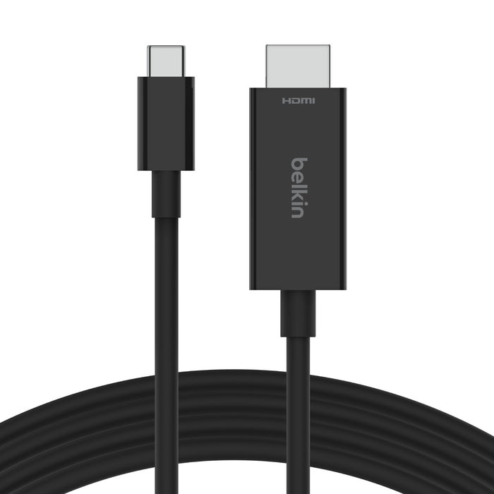 EAN 0745883843060 - Belkin AVC012bt2MBK 2 m USB Tipo C HDMI Negro imagen 1