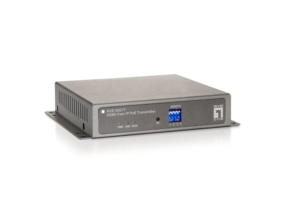 EAN 4015867174869 - LevelOne HVE-6501T extensor audio/video Transmisor de señales AV Gris imagen 1