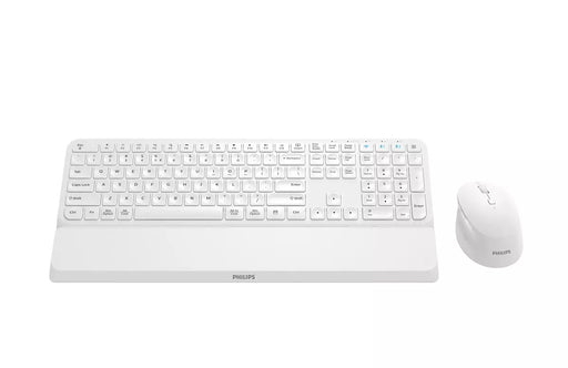 EAN 8712581780524 - Philips 6000 series SPT6607W/16 teclado Ratón incluido Universal RF Wireless + Bluetooth QWERTY Inglés Bl imagen 1