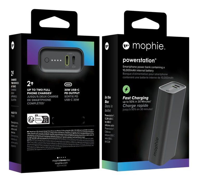 EAN 0840390311634 - mophie Powerstation 10000 mAh Negro imagen 5