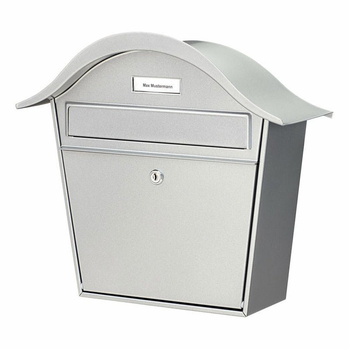 EAN 4003482612002 - BURG-WÄCHTER Holiday 5842 SI mailboxes Plata Buzón de correos para montaje en pared Acero imagen 5