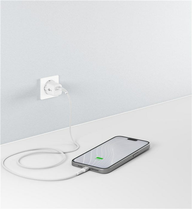 EAN 4040849701948 - Goobay KAB USB-C (ST-ST) 2m Verbindungskabel Textilmantel White cable USB USB 2.0 USB C imagen 7