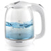 EAN 5903887808545 - Mesko Home MS_1302W tetera eléctrica 1,7 L 2200 W Transparente, Blanco imagen 1