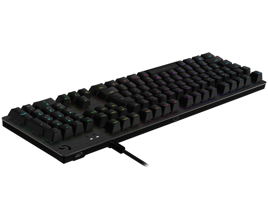 EAN 5099206086166 - Logitech G G512 teclado Juego USB QWERTY Internacional de EE.UU. Carbono imagen 5