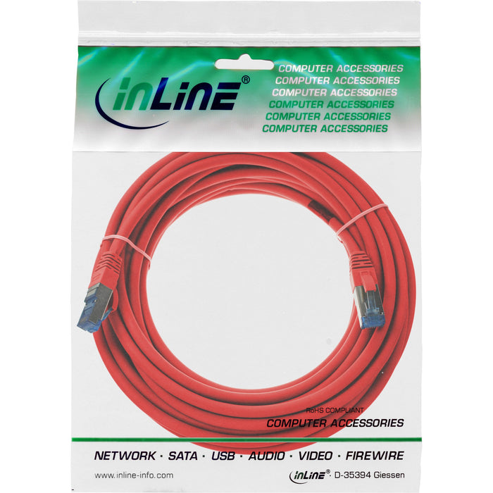 EAN 4043718276387 - InLine 76820R cable de red Rojo 20 m Cat6a S/FTP (S-STP) imagen 4