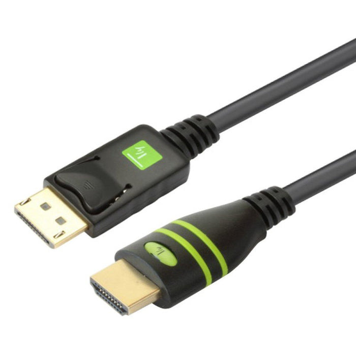 EAN 8057685304314 - Techly 1m DisplayPort/HDMI Negro imagen 1