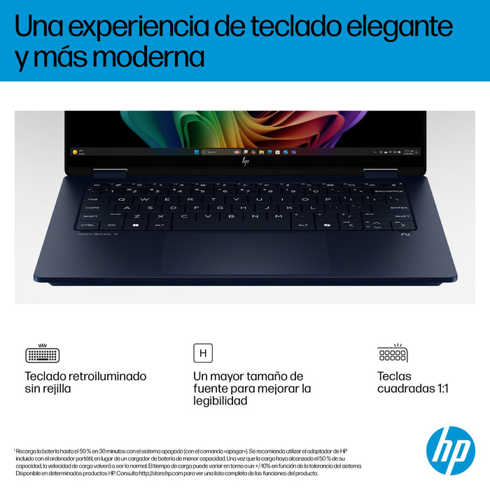 EAN 199251605406 - HP OmniBook X FlipNGAI 14-fm0013ns Copilot+ PC Intel Core Ultra 5 226V Híbrido (2-en-1) 35,6 cm (14") Pant imagen 11