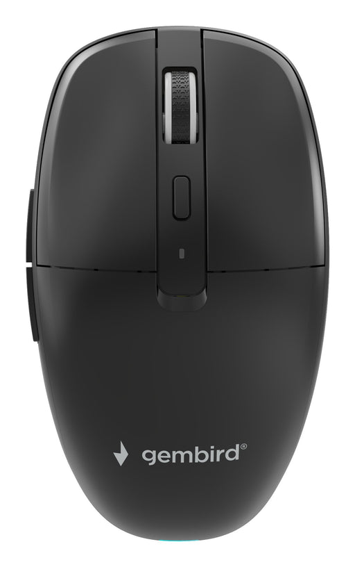 EAN 8716309136921 - Gembird MUSW2-6B-01 ratón Hogar Ambidextro RF Wireless + Bluetooth Óptico 1600 DPI imagen 1