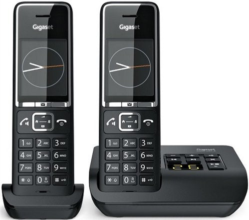 EAN 4250366866185 - Gigaset COMFORT 550A DUO teléfono Teléfono DECT Identificador de llamadas Negro imagen 1