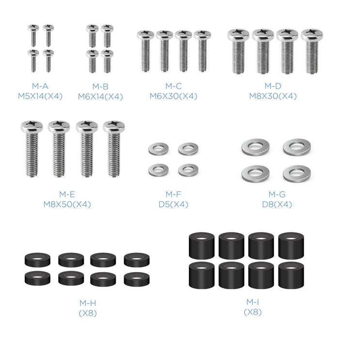 EAN 8433281008168 - TooQ LP2355TN-B soporte para TV 139,7 cm (55") Negro imagen 9