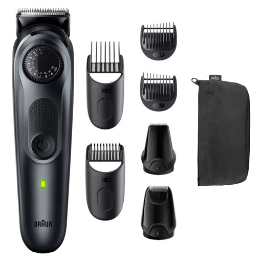 EAN 4210201448211 - Braun Series 5 BT5450 Máquina de afeitar de rotación Recortadora Negro imagen 2