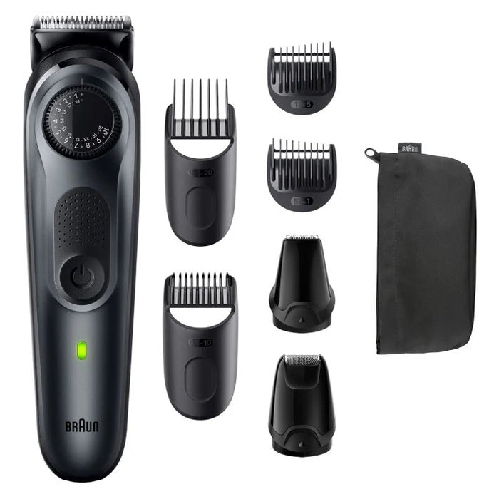 EAN 4210201448211 - Braun Series 5 BT5450 Máquina de afeitar de rotación Recortadora Negro imagen 2