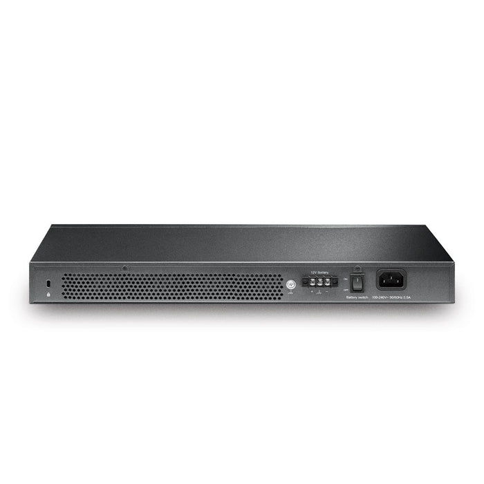EAN 4897098687734 - TP-Link JetStream TL-SG3428X-UPS switch Gestionado L2+/L3 Gigabit Ethernet (10/100/1000) 1U Negro imagen 3