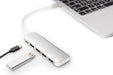 EAN 4016032455653 - Digitus DA-70242-1 hub de interfaz USB 3.2 Gen 1 (3.1 Gen 1) Type-C 5000 Mbit/s Plata imagen 7