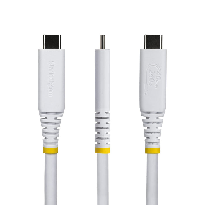 EAN 65030921480 - StarTech.com CC50CM40GUSB4TPW cable USB USB4 Gen 3x2 0,5 m USB C 40 Gbit/s imagen 2
