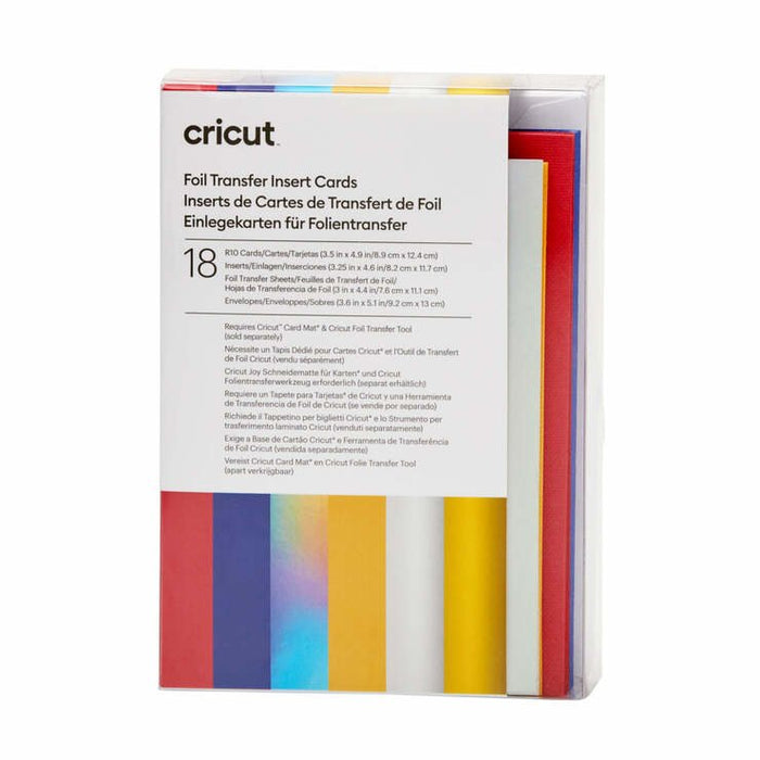 EAN 93573168772 - Cricut Joy Foil Transfer Insert 18 hojas imagen 1