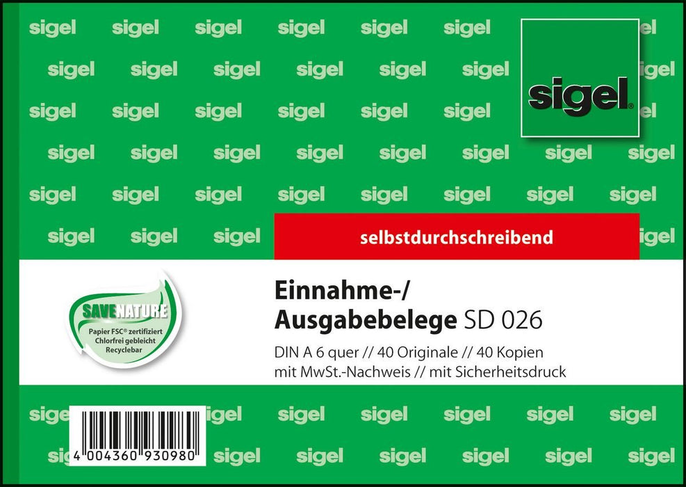EAN 4004360930980 - Sigel SD026 formulario comercial imagen 2