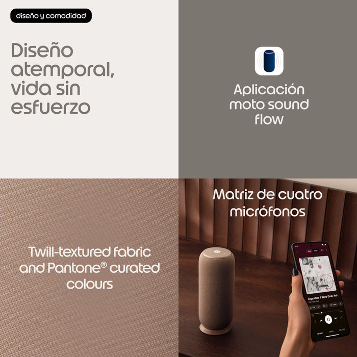 EAN 840493605371 - Motorola moto sound flow Altavoz monofónico portátil Gris pardo 30 W imagen 9