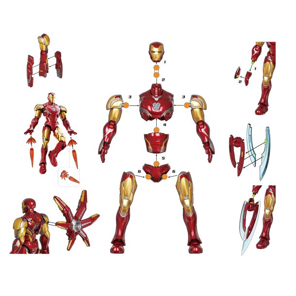 EAN 810181530612 - Blokees Marvel Infinity Saga imagen 3