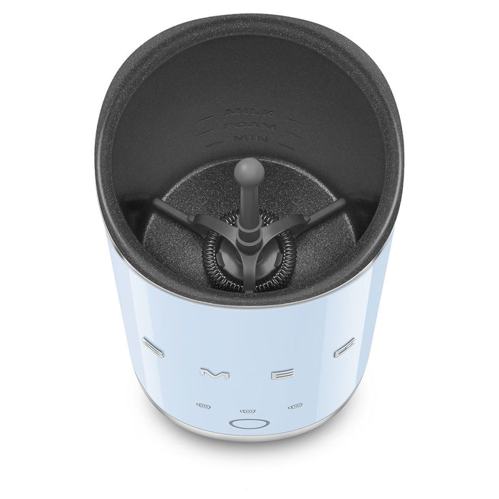 EAN 8017709353117 - Smeg MFF02PBEU espumador o calentador de leche Calentador/espumador de leche automático Azul imagen 16