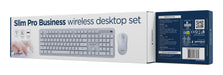 EAN 8716309137034 - Gembird KBS-WPS-01-W-CYRL teclado Ratón incluido Oficina RF inalámbrico QWERTY Internacional de EE.UU., U imagen 5