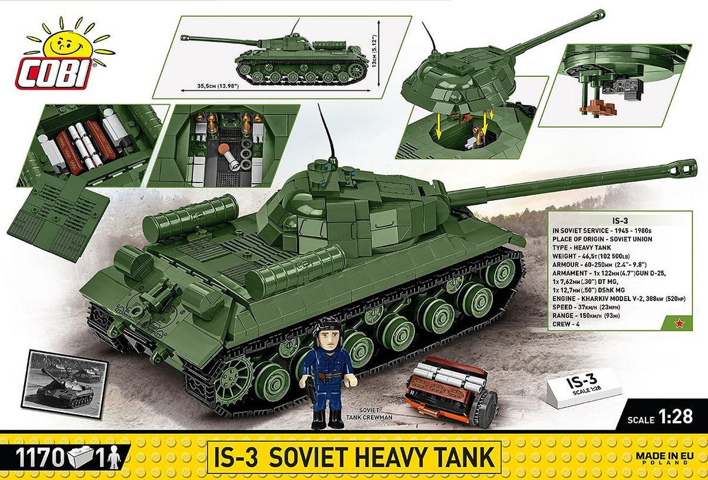 EAN 5902251025908 - COBI IS-3 Soviet Heavy Tank imagen 3