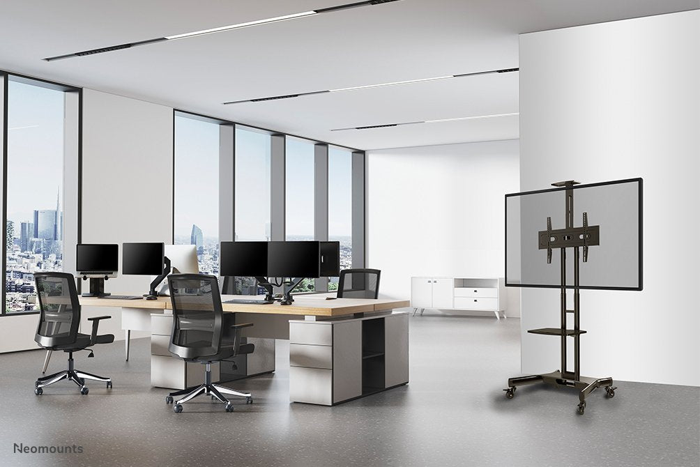 EAN 8717371447083 - Neomounts NM-M1700BLACK soporte para pantalla de señalización 190,5 cm (75") Negro imagen 10