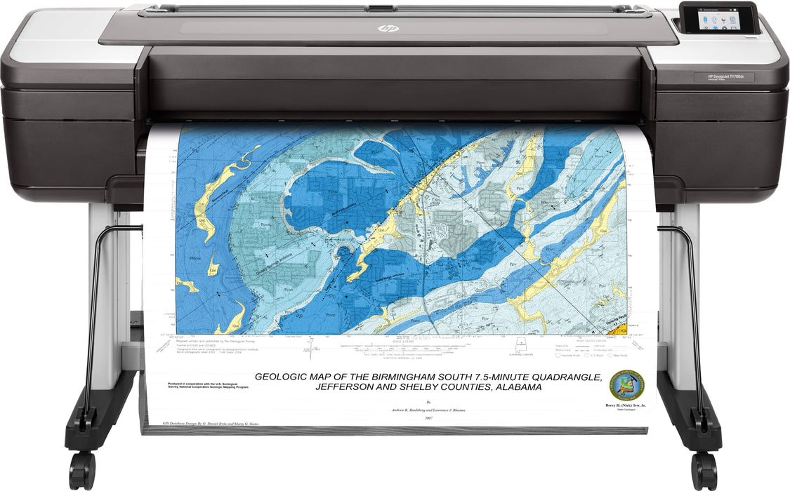 EAN 191628122172 - HP Designjet T1700dr 44-in PostScript Printer impresora de gran formato Inyección de tinta térmica Color 2 imagen 1